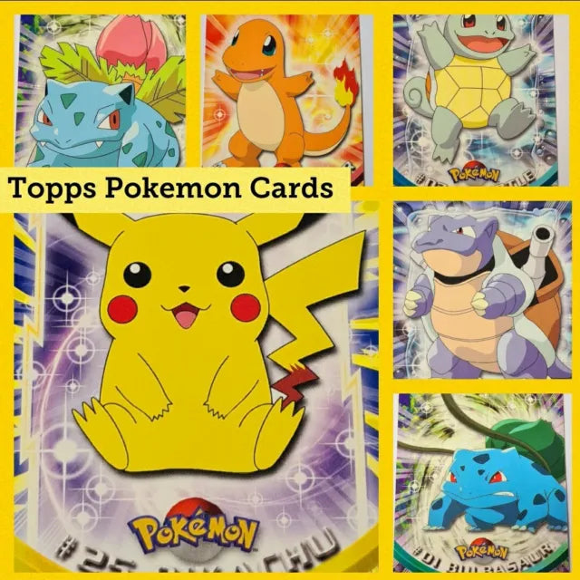 Pokemon Topps - Carddass - Sticker - Topsun