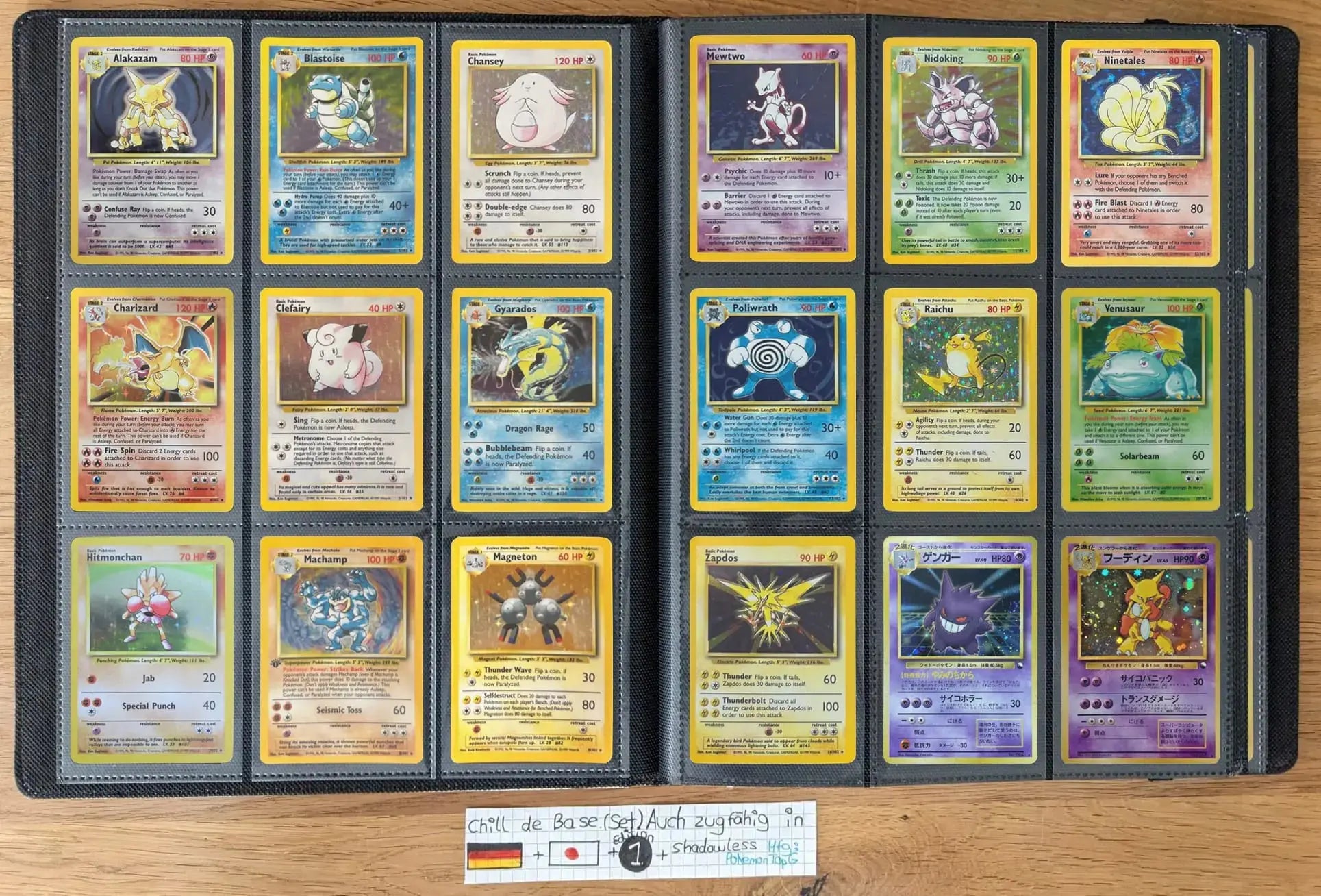 Die originalen Ebay Pokemon Mystery Booster 4/102 aus Glurak Gold Star 1. Edition Base Set Sammlung - Image #3