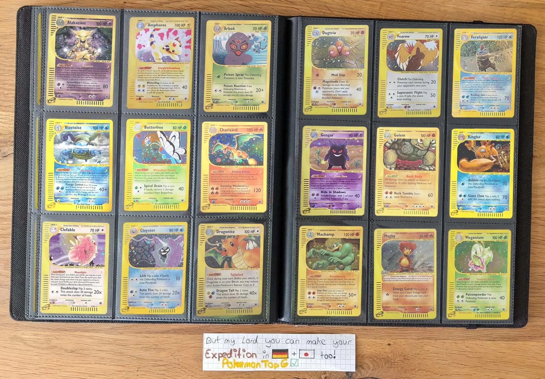 Die originalen Ebay Pokemon Mystery Booster 4/102 aus Glurak Gold Star 1. Edition Base Set Sammlung - Image #14