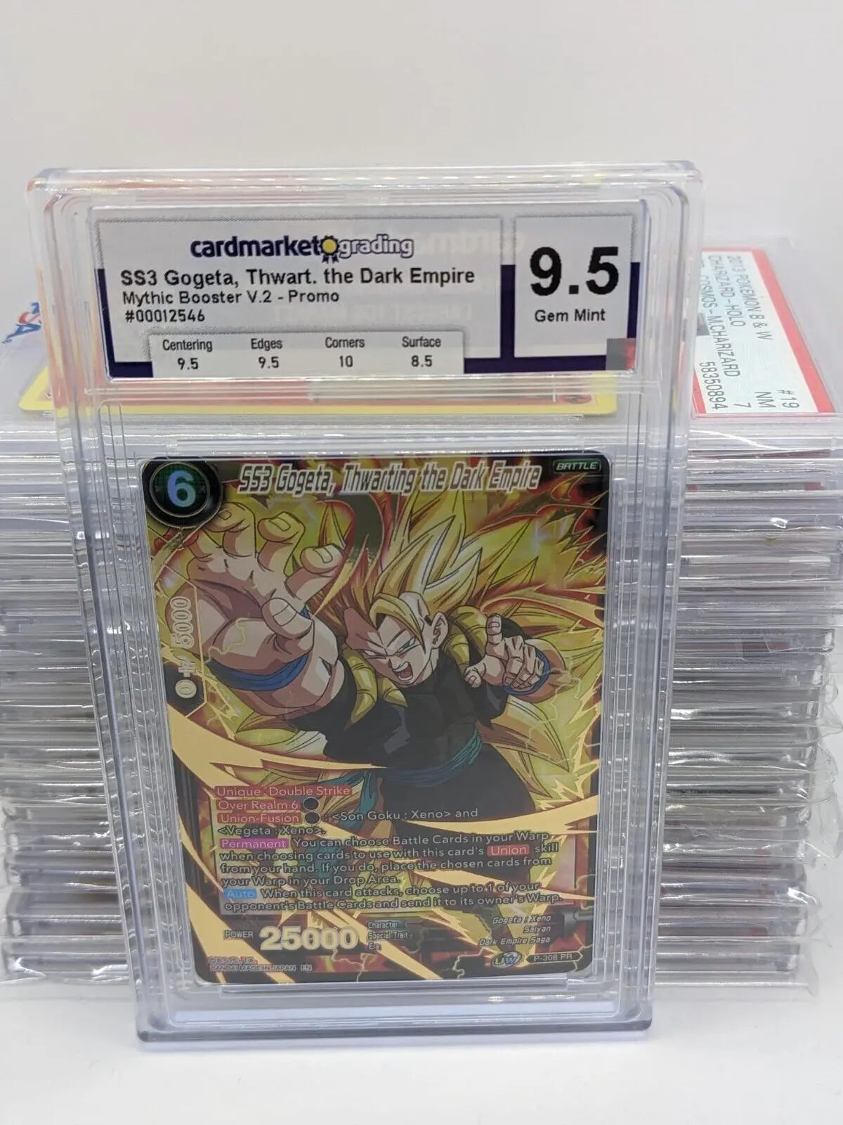 CMG 9,5 SS3 Gogeta, Thwarting the Dark Empire Dragonball Super Card Game P-308 PR - Image #1