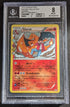 BGS 8 Snowflake Holo Glurak Charizard RC5/RC32 Generationen Pokemon Karte Deutsch - Image #1