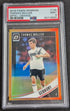 PSA 9 Thomas Müller Panini Fußball Donruss #138 Optic Orange Karte