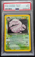 PSA 9 Dunkles Smogmog 14/82 Dark Weezing Holo Team Rocket Pokemon English