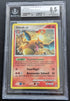 BGS 8,5 Holo Glurak Lv. 60 1/99 Charizard Pokemon Karte Arceus Deutsch