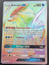 Secret Rare Rainbow Suicune GX 220/214 Pokemon Karte Echo des Donners Deutsch