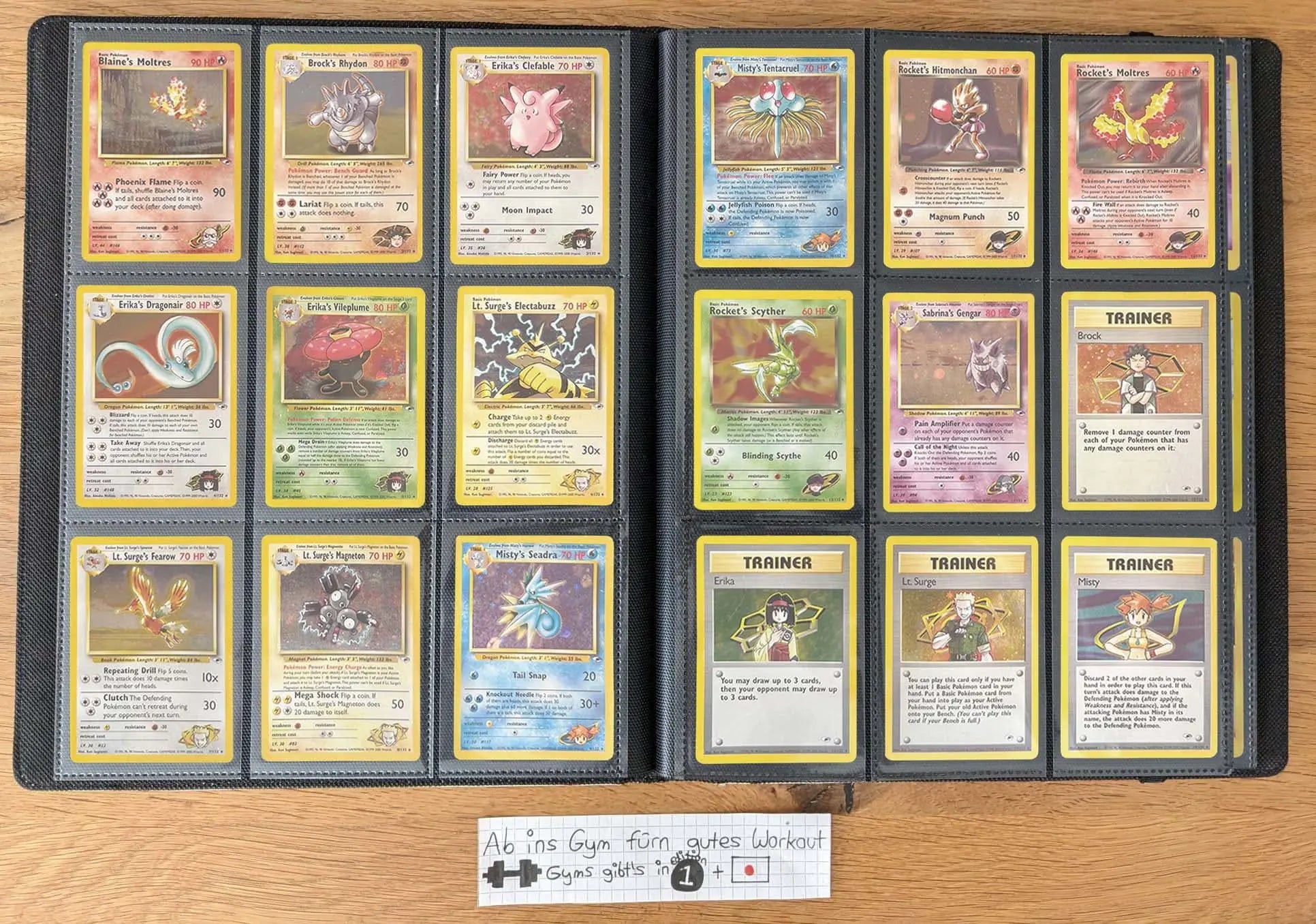 Die originalen Ebay Pokemon Mystery Booster 4/102 aus Glurak Gold Star 1. Edition Base Set Sammlung - Image #8