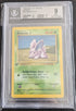 BGS 9 + 1. Edition Nidoran 55/102 Pokemon Karte Basis Set Deutsch - Image #1