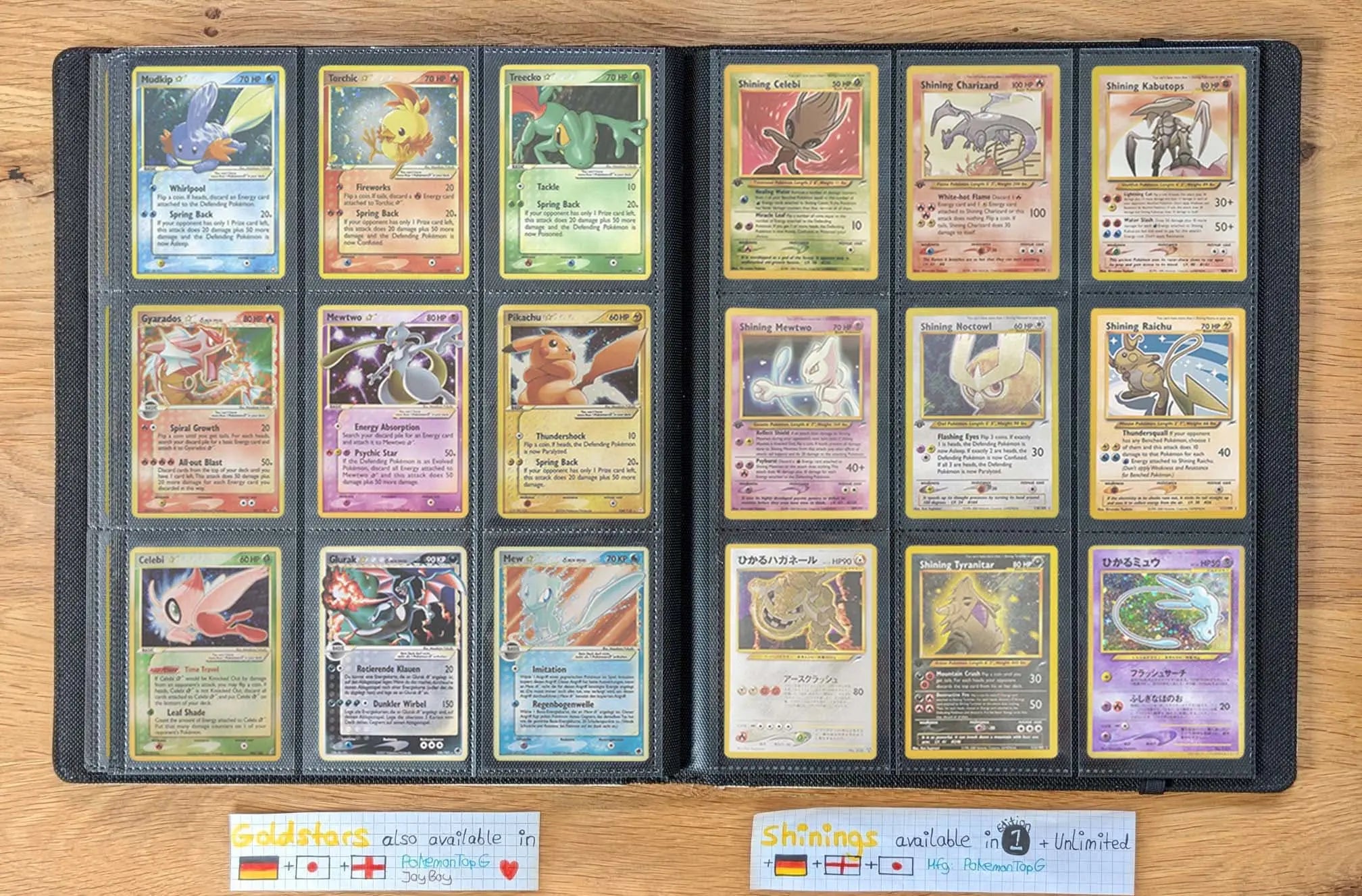 Die originalen Ebay Pokemon Mystery Booster 4/102 aus Glurak Gold Star 1. Edition Base Set Sammlung - Image #1