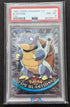 PSA 8 Turtok Pokemon Topps Holo Foil Pokemon T. V. 2/102 Blastoise #9 Karte