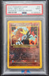 PSA 9 + 2x 🌀🌀Swirl Entei 34 Wizards Black Star Promo Reverse Holo Pokemon Karte